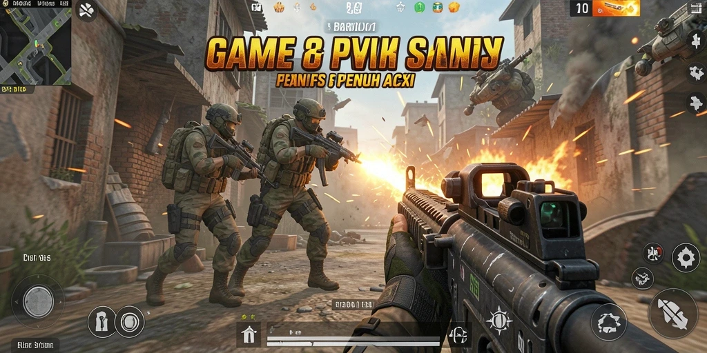 Gameplay menarik dengan grafis yang menakjubkan di BARU01.