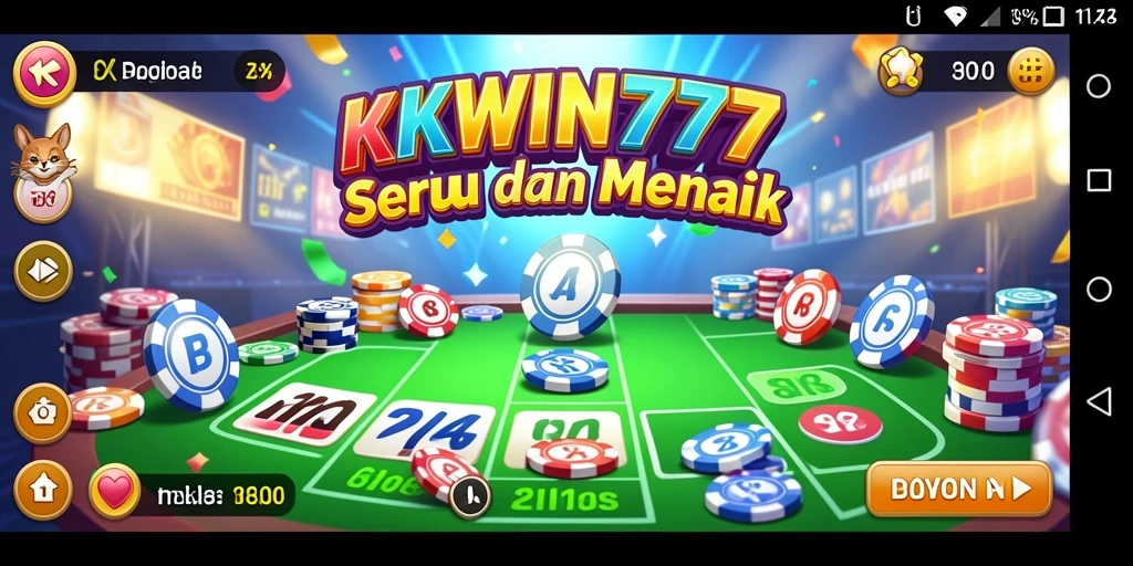 Screenshot KKWIN777 menampilkan gameplay Bingo yang menyenangkan.