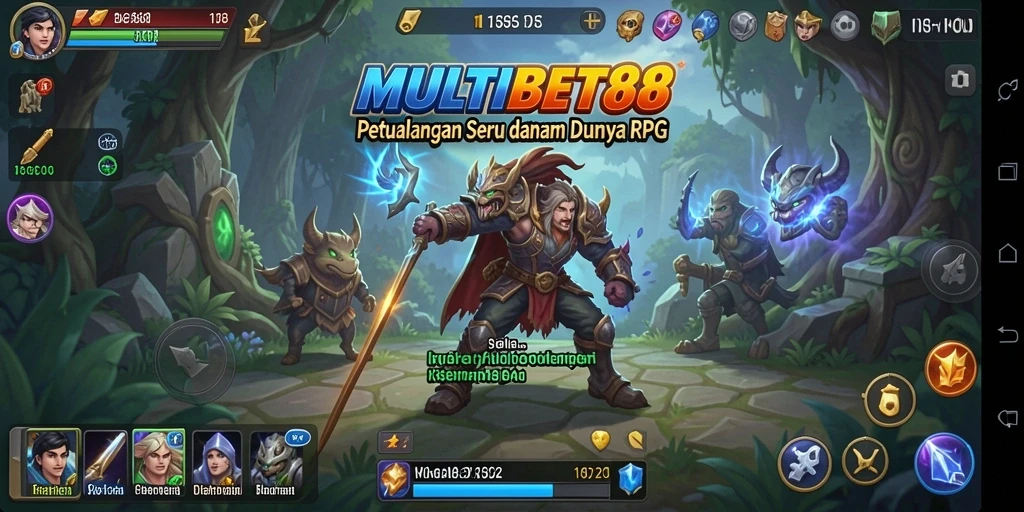 Gameplay MULTIBET88 yang seru dan menantang dalam dunia RPG.