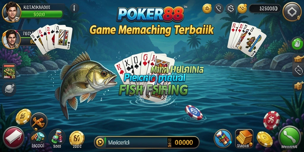 Gameplay POKER88 dengan pengalaman memancing yang seru dan menantang.