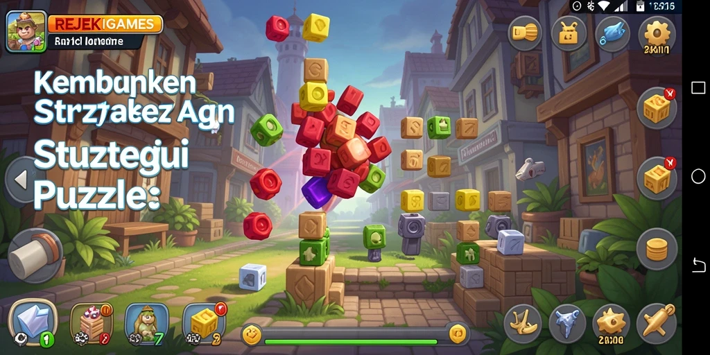 Tampilan gameplay REJEKIGAMES yang menarik dan penuh tantangan.