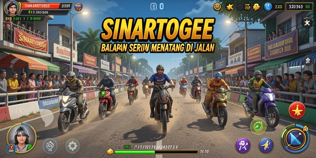 Gameplay balap yang seru dan menantang di SINARTOGEL.