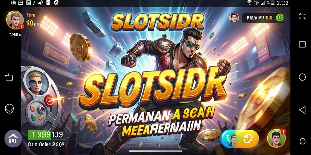 Screenshot SLOTSIDR menampilkan aksi pertempuran yang penuh ketegangan.