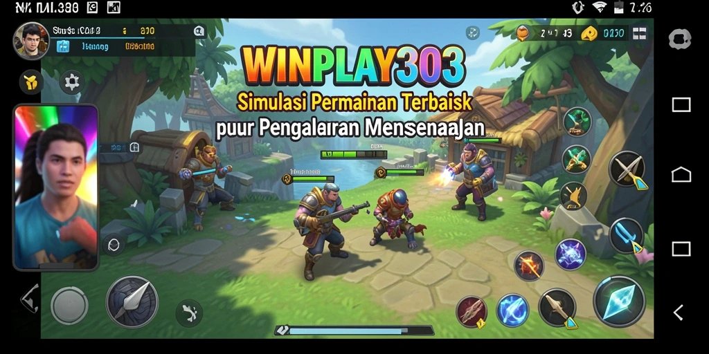 Tampilan menawan dari gameplay Simulation WINPLAY303